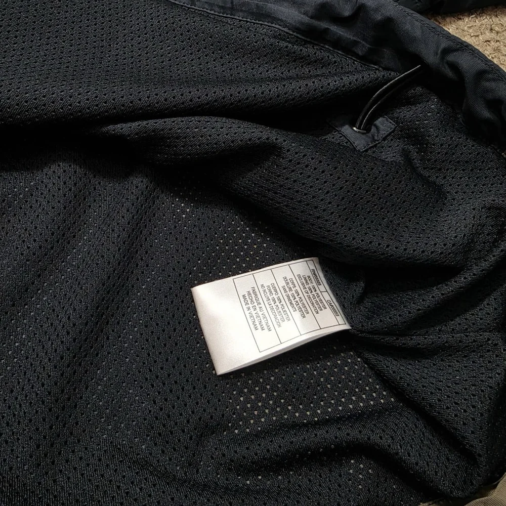 Nike Golf Clima Fit Jacket Mens M Gray Tan 1/4 Zip Windbreaker Lightweight - Picture 6 of 9